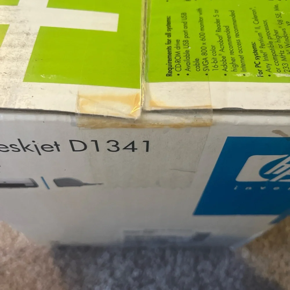 HP Deskjet D1341 Printer